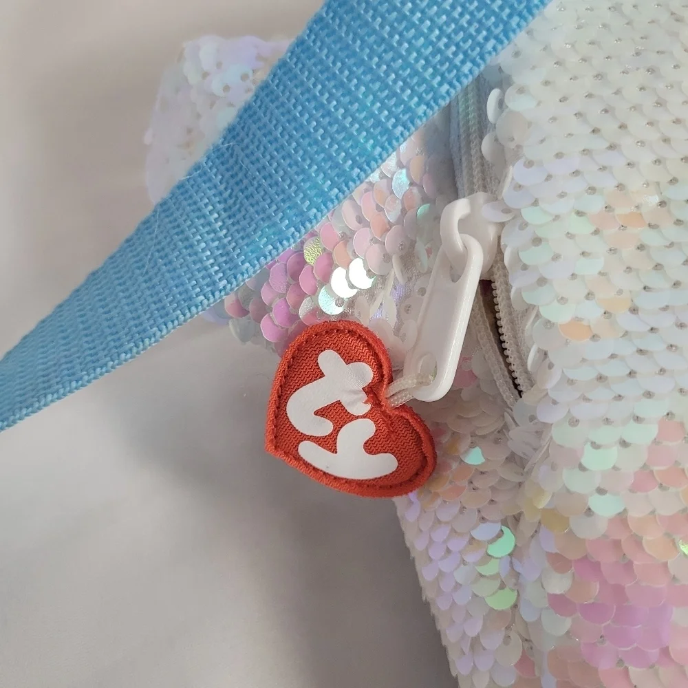 Ty Icy The Seal Sequin Kids Plush Backpack